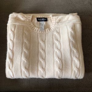 Aida Barni 100% Cashmere Cable knit sweater